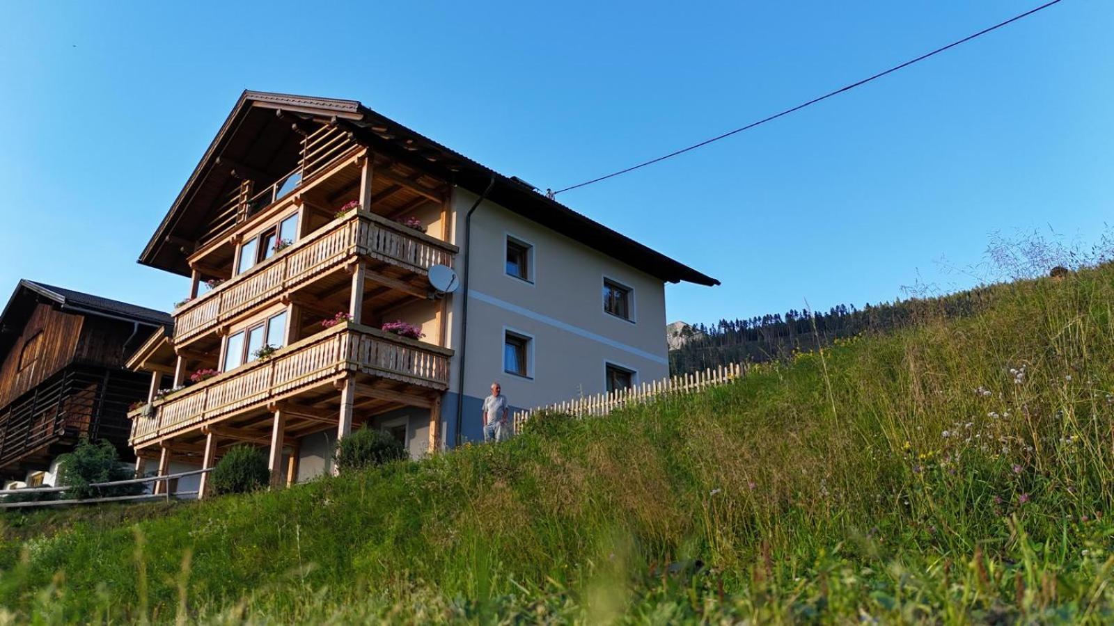 Ferienwohnung Haus am Sonnenberg Liesing Exterior foto